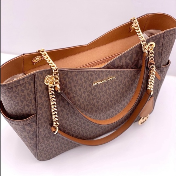 Michael Kors Large Chain Shoulder
Bag Tote - Picture 3 of 11